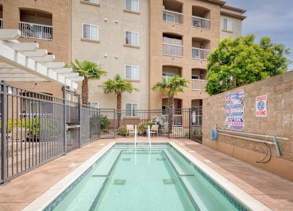 Heated Spa at Hayward Village Senior Apartments in Hayward CA