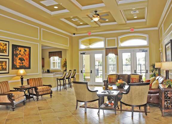 Clubhouse at Hudson Ridge Apartments in Port Richey, FL