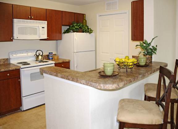 Kitchen at Hudson Ridge Apartments in Port Richey, FL