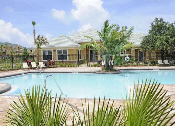 Swimming Pool at Hudson Ridge Apartments in Port Richey, FL