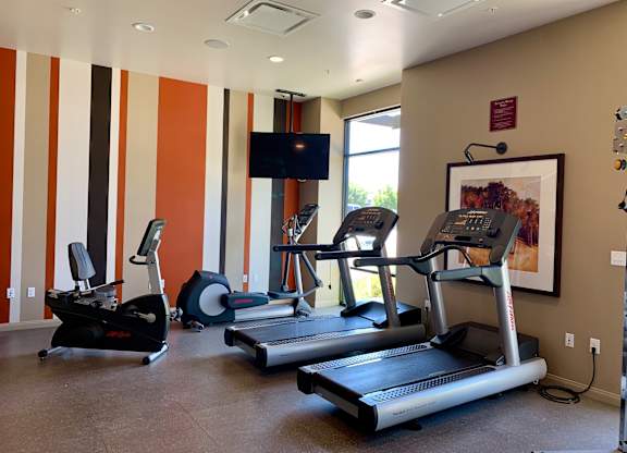 Fitness Center Ventana Senior Apartments in Fullerton CA