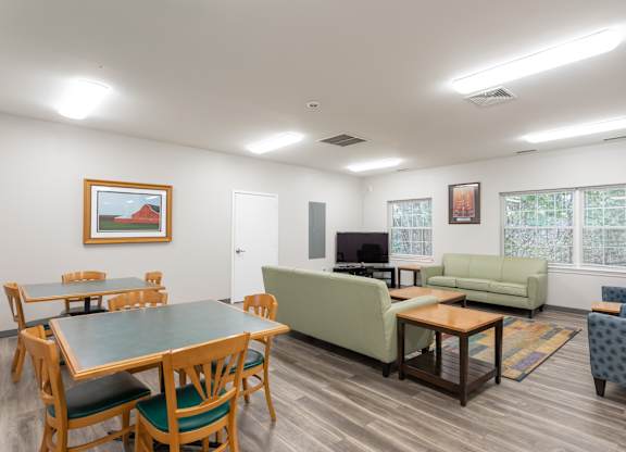Club Room at Rippowam Park Affordable Apartments in Stamford CT