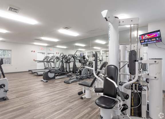 Professional Fitness Center at Rippowam Park Affordable Apartments in Stamford CT