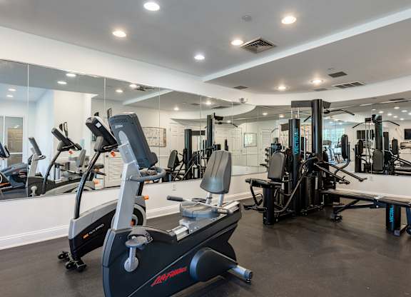 Fitness Center  at The Kentshire Senior Apartments in Midland NJ