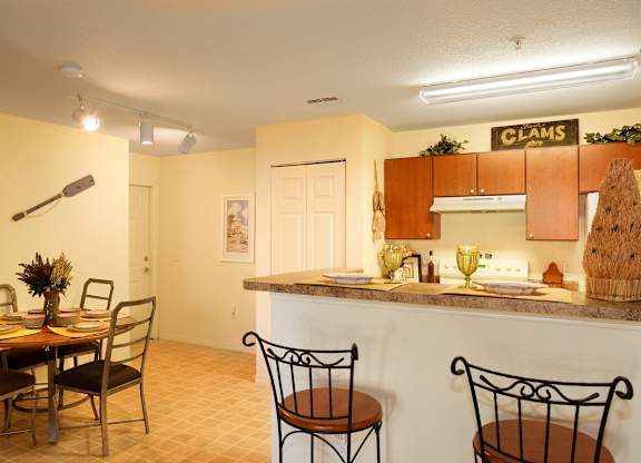 Kitchen at Belleair Place Apartments in Clearwater FL