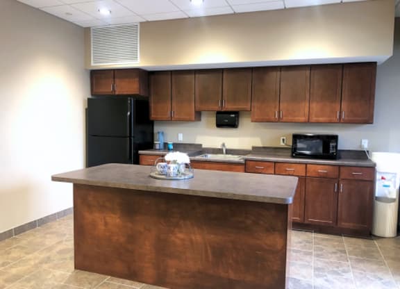 Kitchenette at River Commons Affordable Apartments in Norwalk CT
