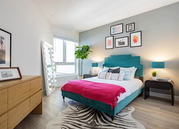 Carpeting In Bedrooms at Chandler Apartments in North Hollywood, North Hollywood, CA