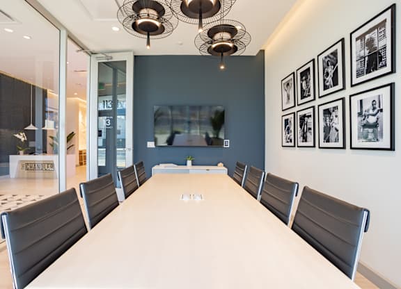 Conference room at Chandler Apartments in North Hollywood, California, 91601
