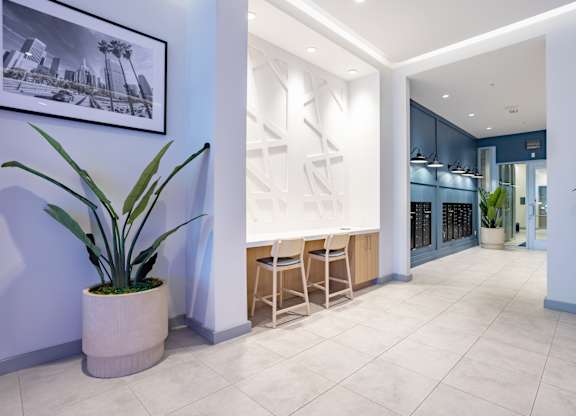 Work stations at Chandler Apartments in North Hollywood, North Hollywood, CA, 91601