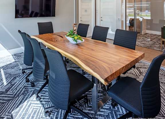 Conference Room at La Cima Affordable Apartments in Austin TX