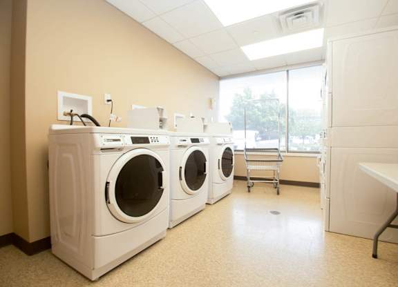 Laundry Center at River Commons Affordable Apartments in Norwalk CT