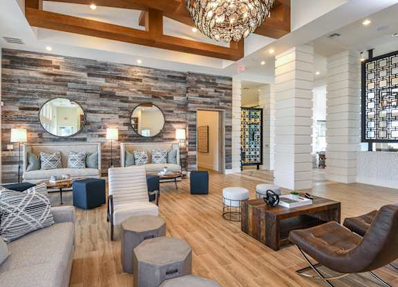 Club Room at Lenox Luxury Apartments in Riverview FL