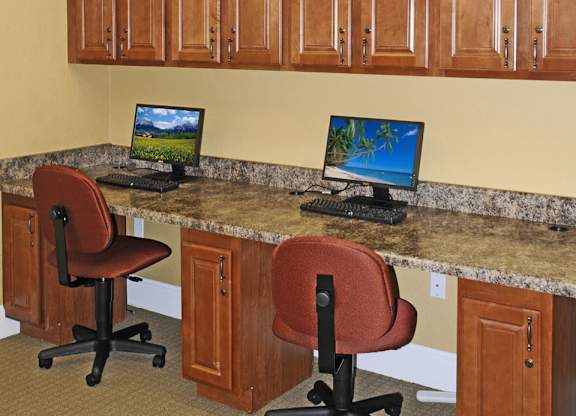 Business Center at Mariners Cay Affordable Apartments in Spring Hill FL