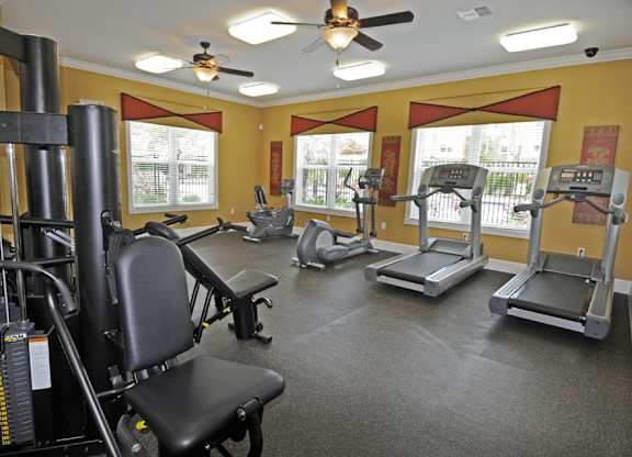 Fitness Center at Mariners Cay Affordable Apartments in Spring Hill FL