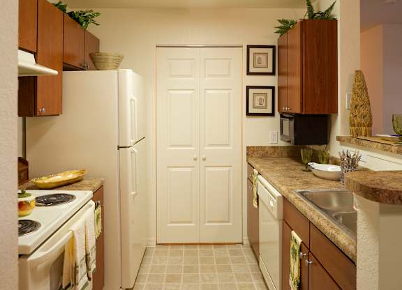 Kitchen at Belleair Place Apartments in Clearwater FL