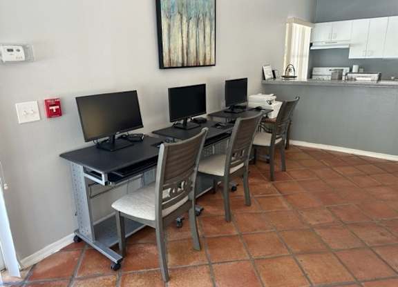 Business Area at Mira Verde Affordable Apartments in LaBelle FL