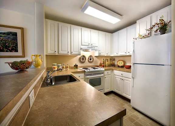 Fully Equipped Kitchens at Meadowbrook Senior Apartments in Tinton Falls NJ