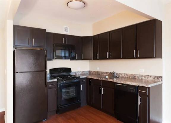 Kitchen at Metro 125 Affordable Apartments in NYC