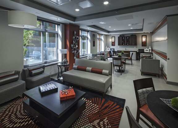 Clubhouse at St. Nicholas Park Affordable Apartments in New York, New York