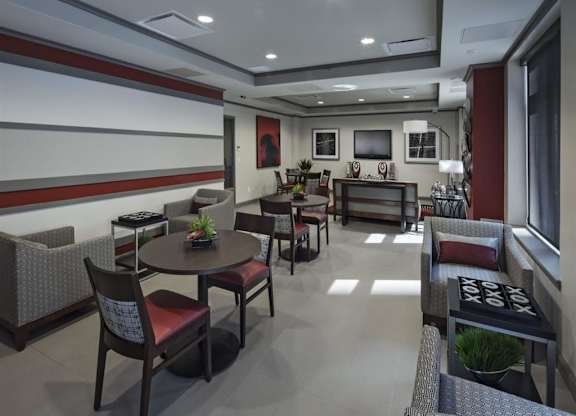 Clubhouse at St. Nicholas Park Affordable Apartments in New York, New York
