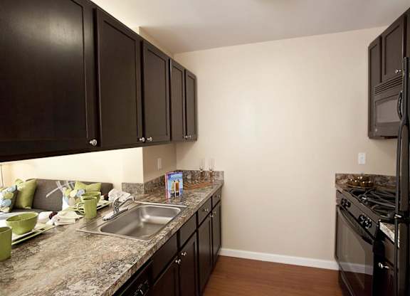 Kitchen at Douglass Park Apartments in New York, NY