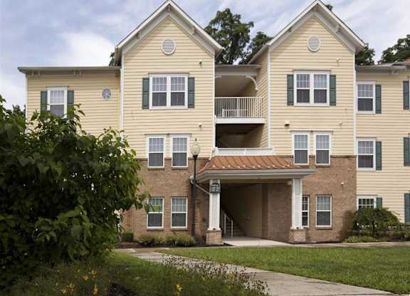 Apartment Building Exterior at Spring Manor Senior Apartments in Poughkeepsie, NY