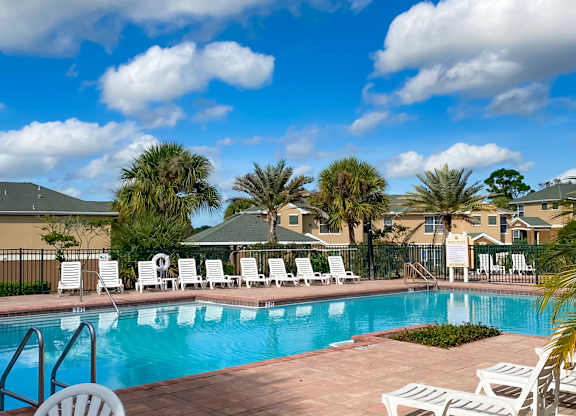 Swimming Pool at Spring Haven Affordable Apartments in Spring Hill FL