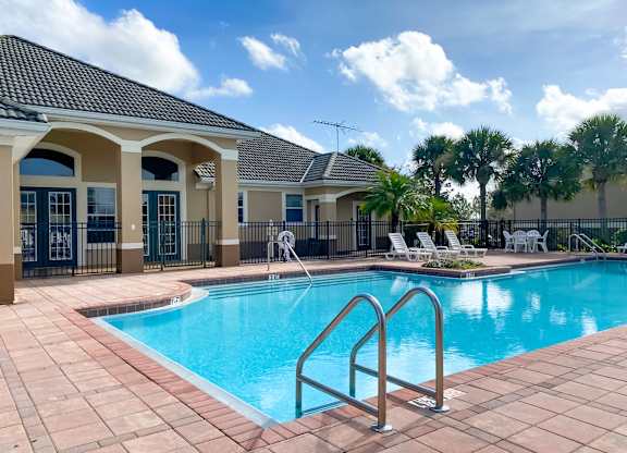 Swimming Pool at Spring Haven Affordable Apartments in Spring Hill FL