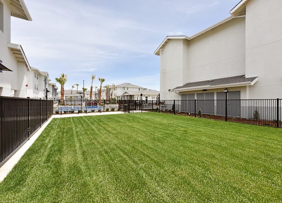 Pet Park at The Retreat Affordable Apartments in Merced CA