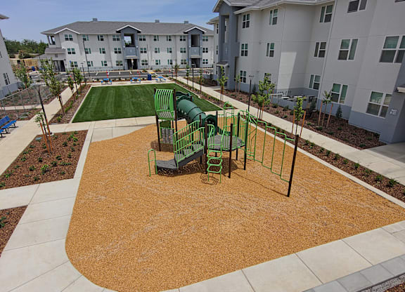 Playground at The Retreat Affordable Apartments in Merced CA