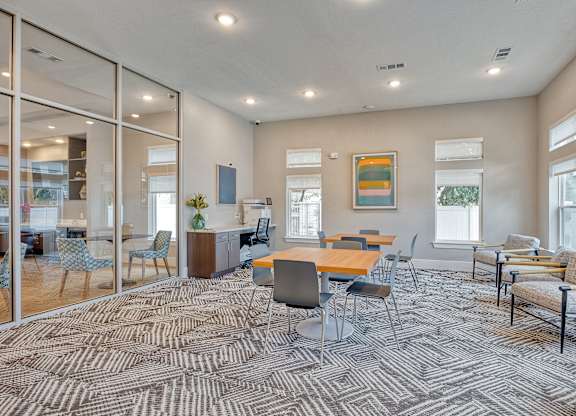 Co-Working Spaces at La Cima Apartments in Austin TX