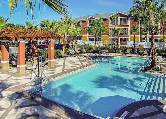 Resort-Style Pool at Santos Isle Senior Apartments in Tarpon Springs FL