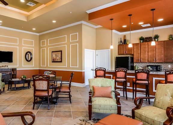Clubhouse at Santos Isle Senior Apartments in Tarpon Springs FL