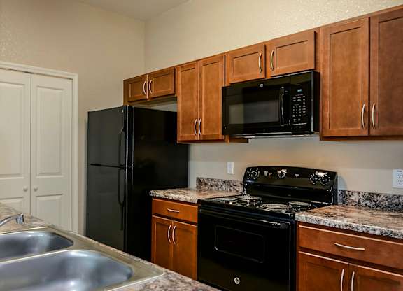 Fully Equipped Kitchens at Santos Isle Senior Apartments in Tarpon Springs FL