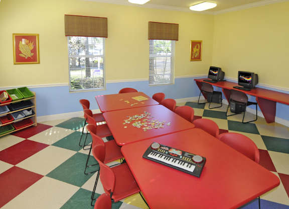 Children's Activity Room at Royal Palm Key Affordable Apartments in Tampa FL