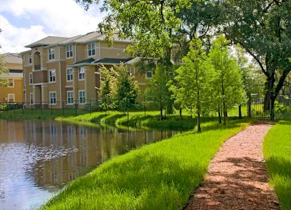 Walking Path at Sabal Ridge Affordable Apartments in Tampa FL