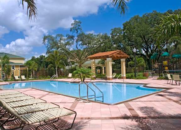 Swimming Pool at Sabal Ridge Affordable Apartments in Tampa FL