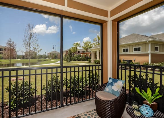 Screened In Balconies at The Sedona Luxury Apartments in Westchase Tampa FL