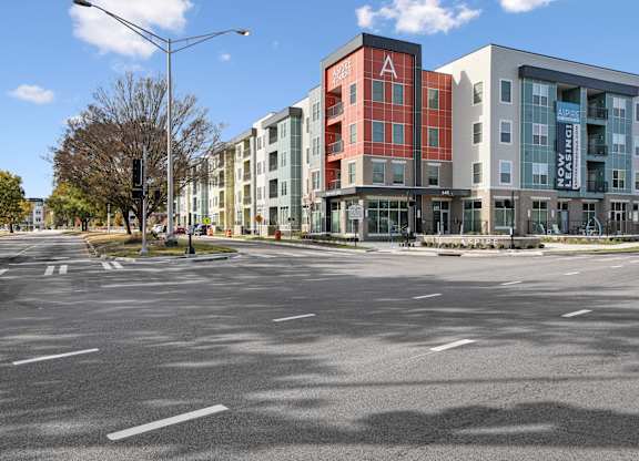 Exterior at Aspire at Church St Affordable Apartments in Norfolk, VA
