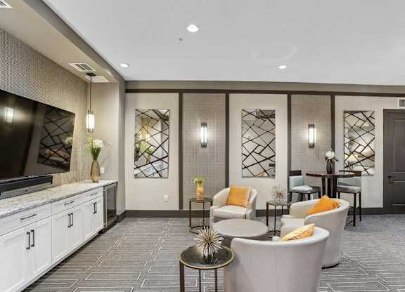 Media Room at Azura in Kendall, FL