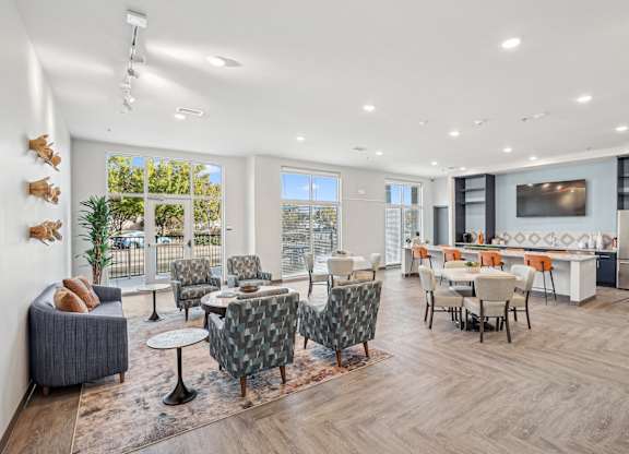 Club Room at Aspire at Church St Affordable Apartments in Norfolk, VA