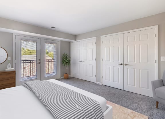 Spacious Bedrooms at Chester Village Senior Apartments in Chester VA