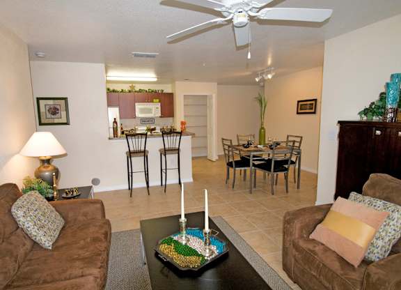 Apartment Interior at Spanish Trace Affordable Apartments in Tampa FL