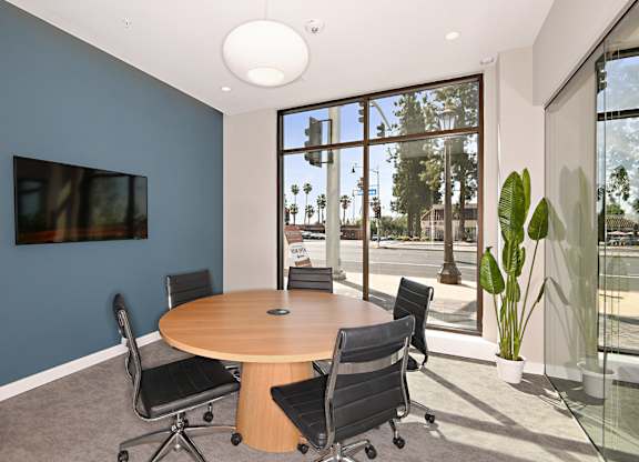 Conference Room at The Huntington Luxury Apartments in Duarte CA