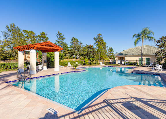 Resort-Style Pool at Timber Trace Affordable Apartments in Titusville, FL
