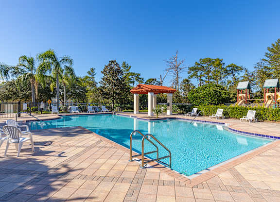 Swimming Pool at Timber Trace Affordable Apartments in Titusville, FL