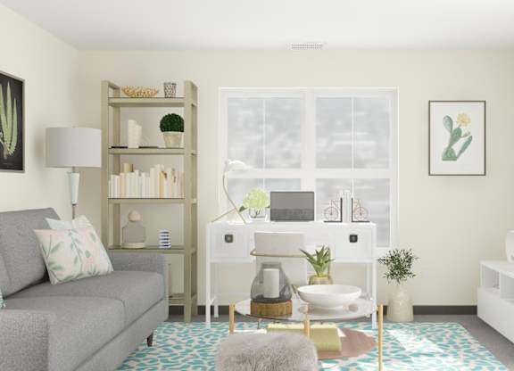 Living Space Renderings Wharfside Commons Renovations Affordable Apartments in Middletown CT
