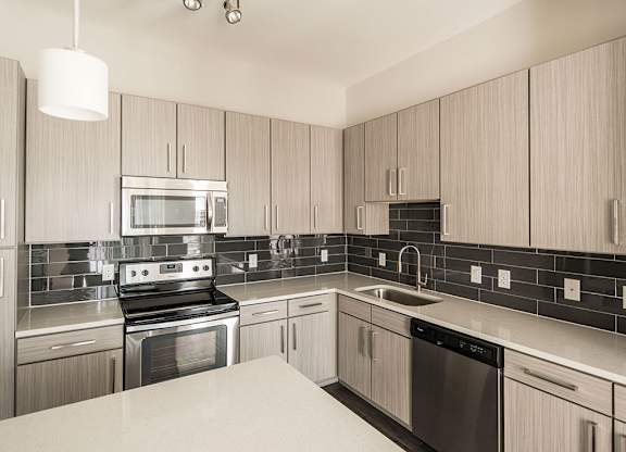Chef-Style Kitchen at Parc at White Rock Luxury Apartments in Dallas TX