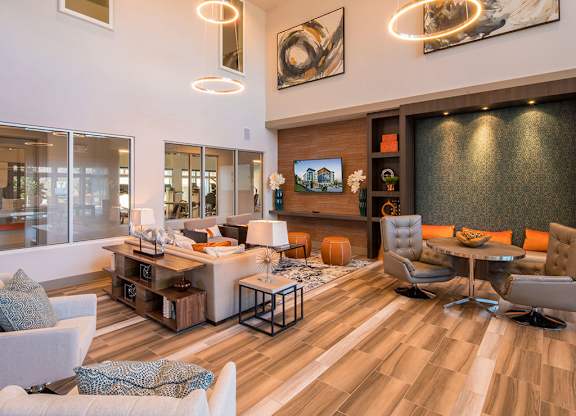 Club Room at Parc at White Rock Luxury Apartments in Dallas TX