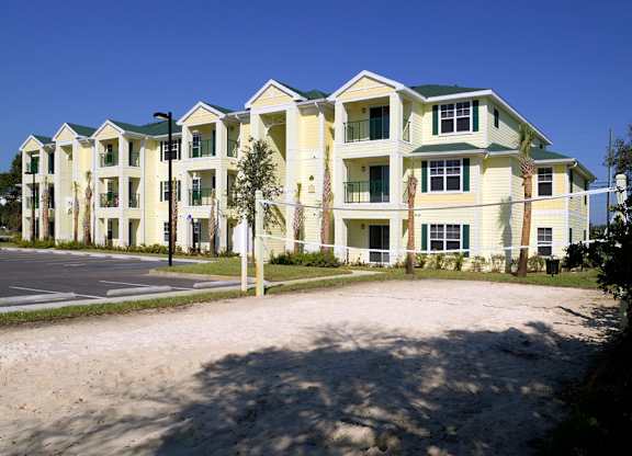 Sand Volleyball Court at Belleair Place Apartments in Clearwater, FL